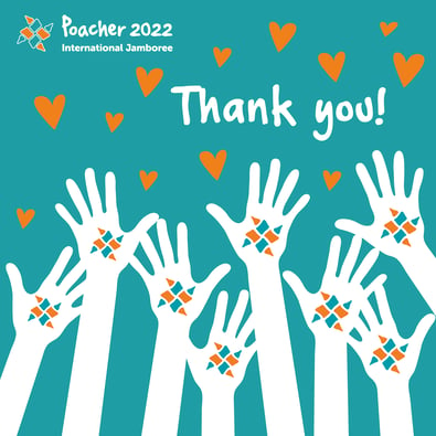 Massive thank you to all the Poacher 2022 volunteers!